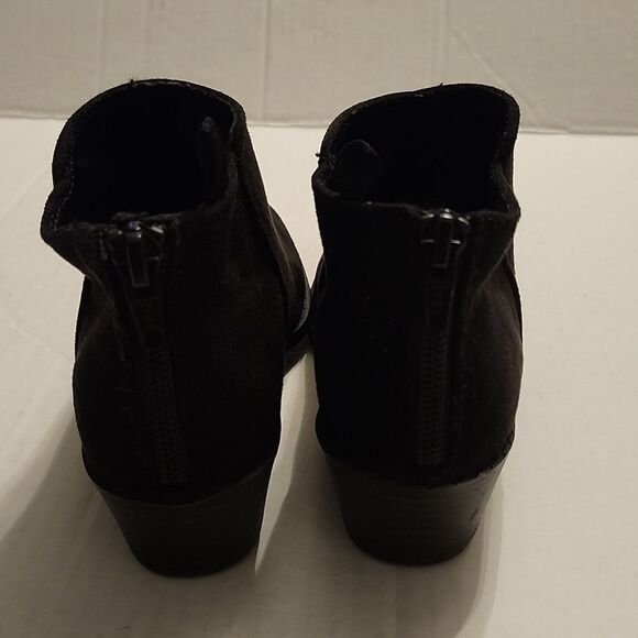 OLD NAVY G CUTOUT BASIC BACK ZIPPER CLOSURE SUEDE ROUND TOE KIDS TODDLER AN… R3 - Picture 15 of 16